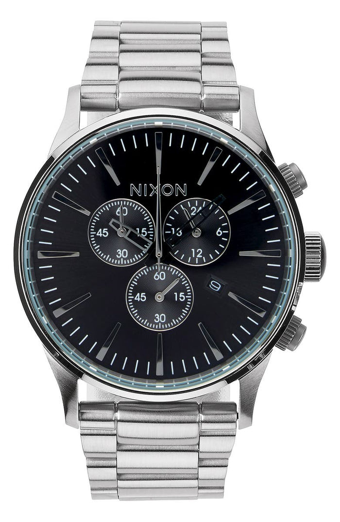 Nixon A386-001-00 Sentry Chrono Blk Men Watches Lexor Miami