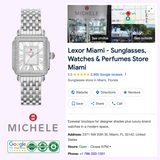 Michele MWW06G000001 Deco Madison Mid Stainless Diamond Women Watch