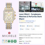 Michele MWW06A000776 Deco Stainless Steel Strap Diamond Women Watches