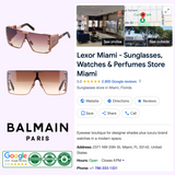 Óculos de sol unissex Balmain BPS-102M-146 Wonder Boy edição limitada
