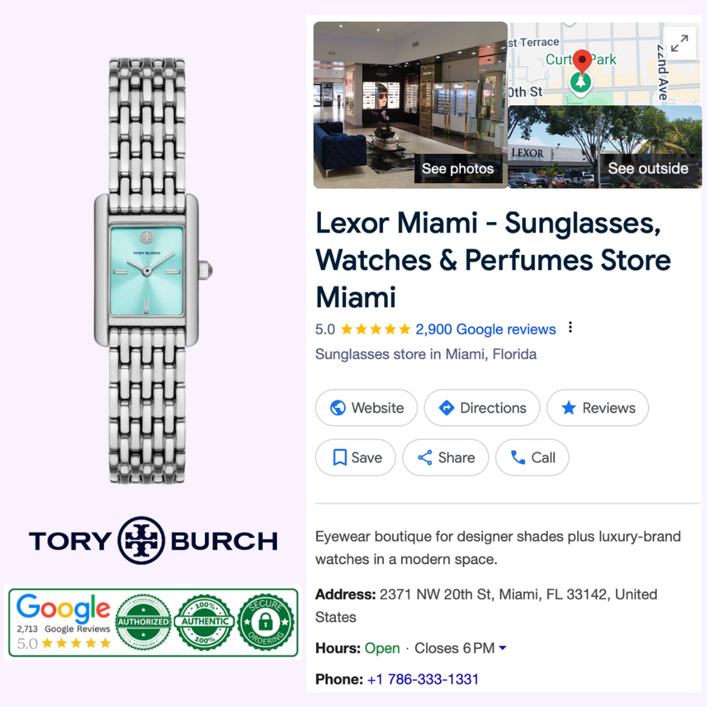 Tory Burch Watches THE ELEANOR TBW1083 Women Upc 796483658387