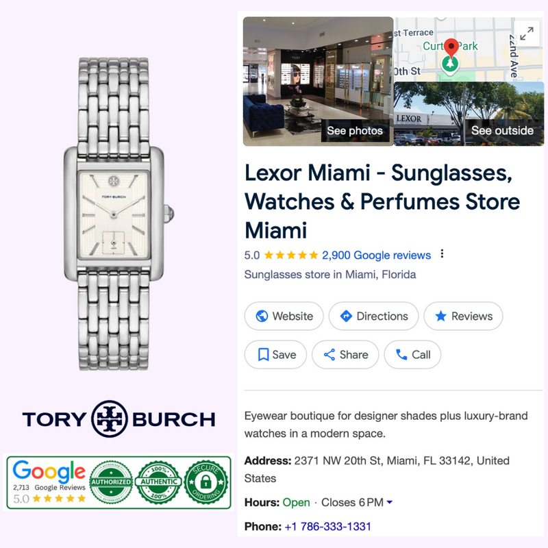 Tory Burch Watches THE ELEANOR TBW1069 Women Upc 796483610675