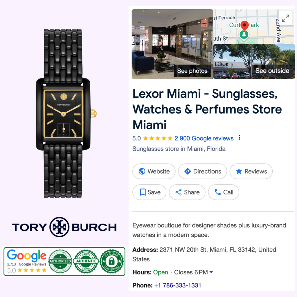 Tory Burch Watches THE ELEANOR TBW1071 Women Upc 796483618954