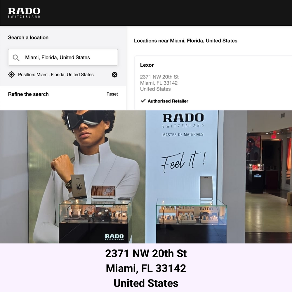 Rado Watches Integral Diamonds Unisex R20140712 – Lexor Miami