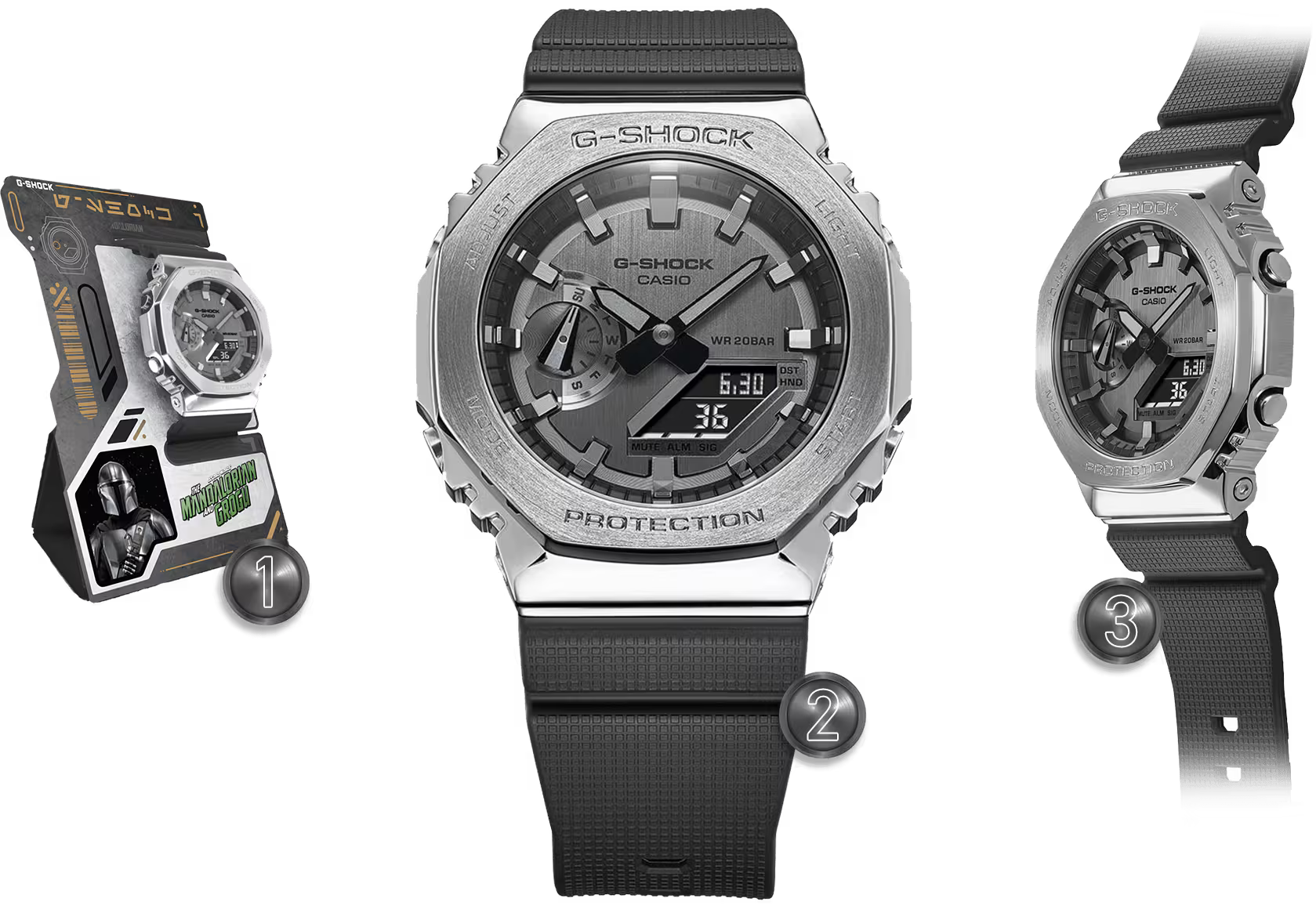 CASIO G-Shock Watch G-STEEL GM-2100 Series GM-2100-1ASW – Lexor Miami