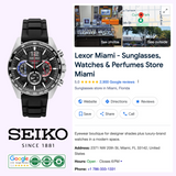 Relojes Seiko SSB347 Cronógrafo para hombre Lexor Miami