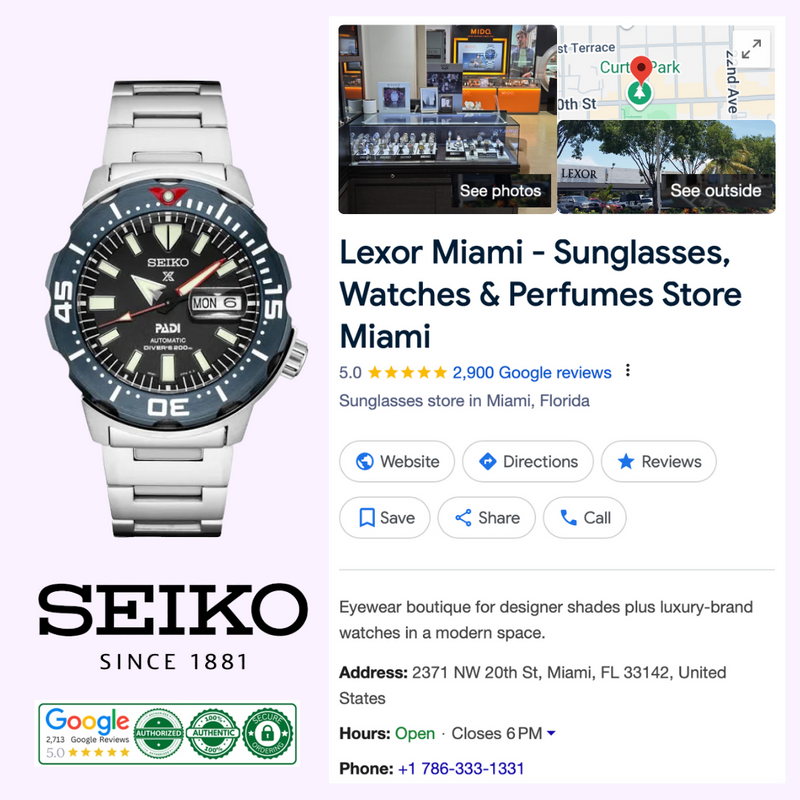 Seiko SRPE27 Prospex Prata Aço Inoxidável Pulseira Relógios Masculinos