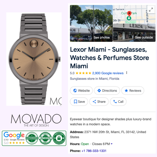 Relógios Movado 3601202 Movado BOLD Horizon unissex