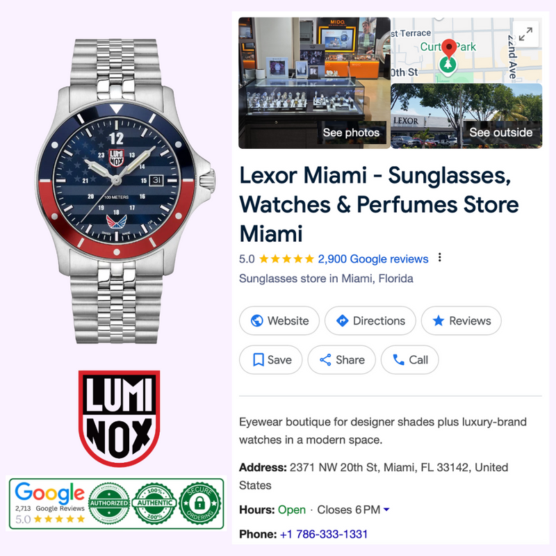 Luminox WatchesVOLITION AMERICA 'Minuteman', Dress Watch, 42 mm XS.0914.VOL Upc: 7611382667571