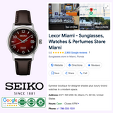 Seiko Watches Presage Cocktail Time Men SRPE41  UPC: 029665203526