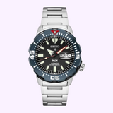 Seiko SRPE27 Prospex Prata Aço Inoxidável Pulseira Relógios Masculinos