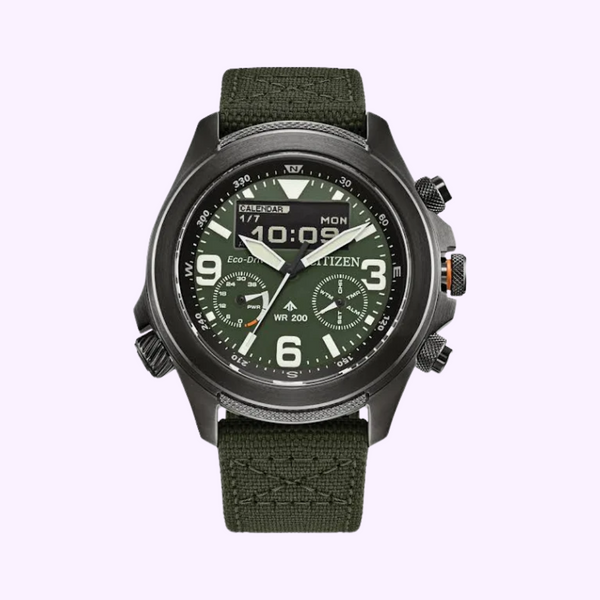 Citizen Watches JV1005-02W Promaster Land U822 upc 013205166327