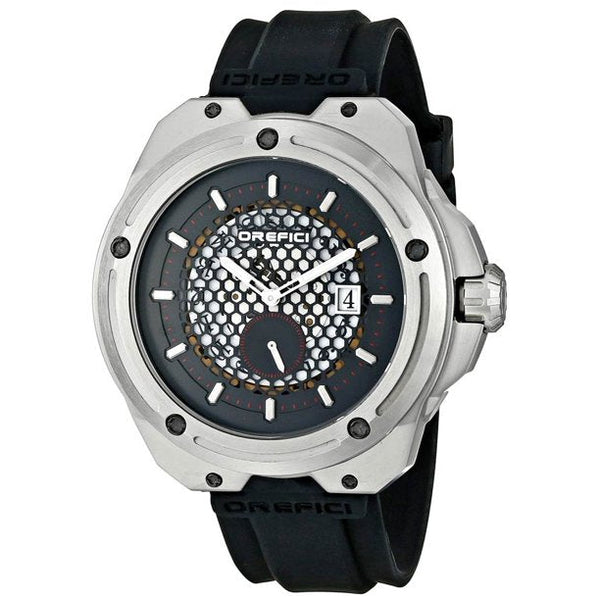 Orefici ORM15S4702 Special Editions Black Dial Black Rubber Strap Men Watches Lexor Miami