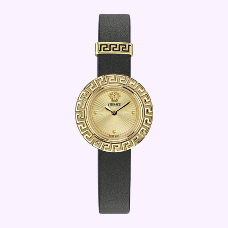 Relógios Versace VE8C00224 La Greca Couro Relógio upc 196629819885