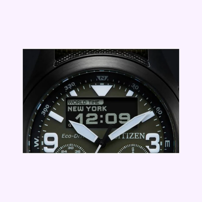 Citizen Watches JV1005-02W Promaster Land U822 upc 013205166327