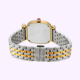 Michele MWW16C000033 Caber Isle Diamond 2 Tone Stainless Steel Strap Women Watches