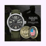 Citizen Watches BM8570-09E Citizen Military Watch Commemorative Box Set upc 013205150777