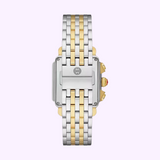 Michele MWW06A000779 Deco Diamond 2 Tone Stainless Steel Strap Women Watches