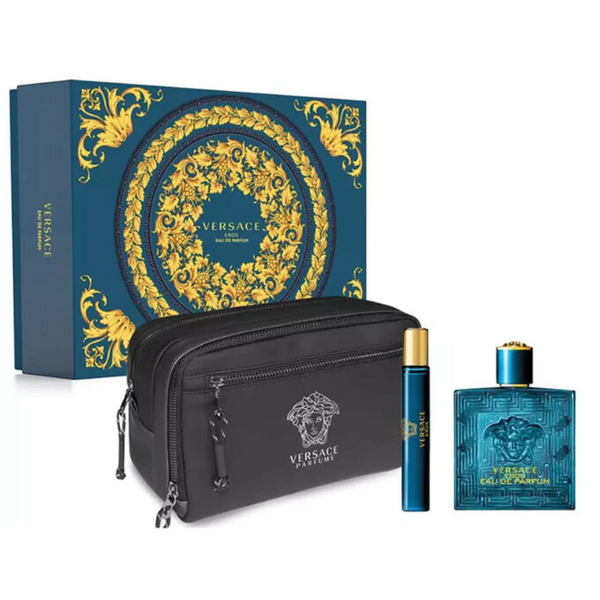 Versace Eros 3PC Men Set