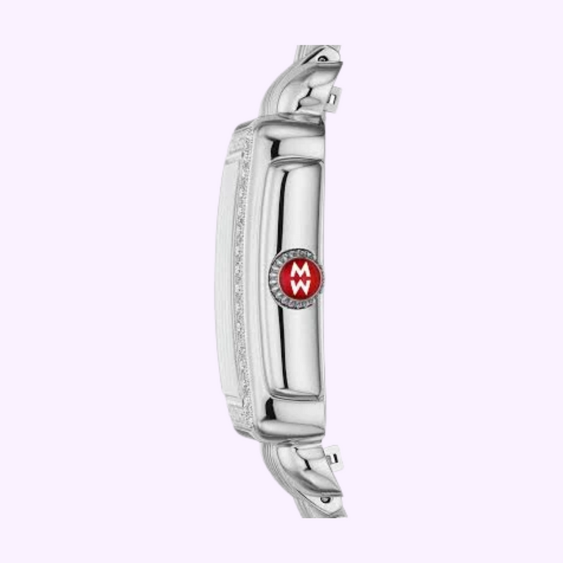 Michele MWW06G000001 Deco Madison Mid Stainless Diamond Women Watch