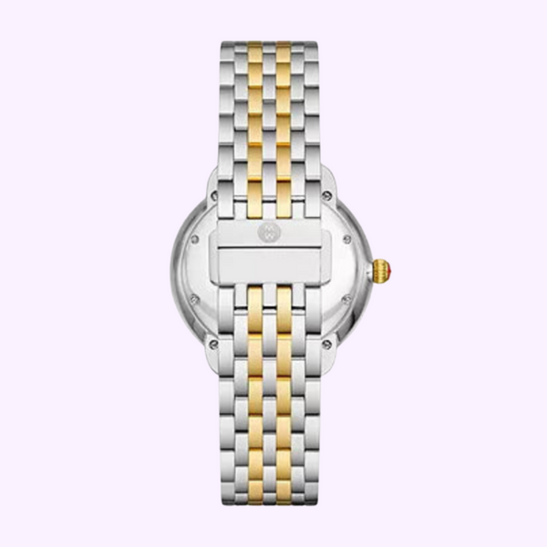 Michele MWW21B000138 Serein Mid Two-Tone 18K Gold Diamond Watch UPC:099945522968