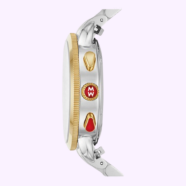 Michele MWW01C000144 Sport Sail Two-Tone Diamond Stainless Steel Watch