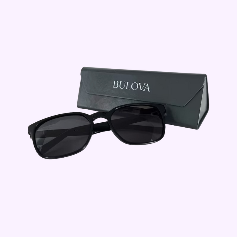 Bulova 777 Black Sun Protecting Sunglasses