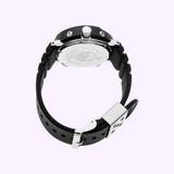 Seiko SNJ027 Prospex Relógios Masculinos Pulseira de Silicone Preta