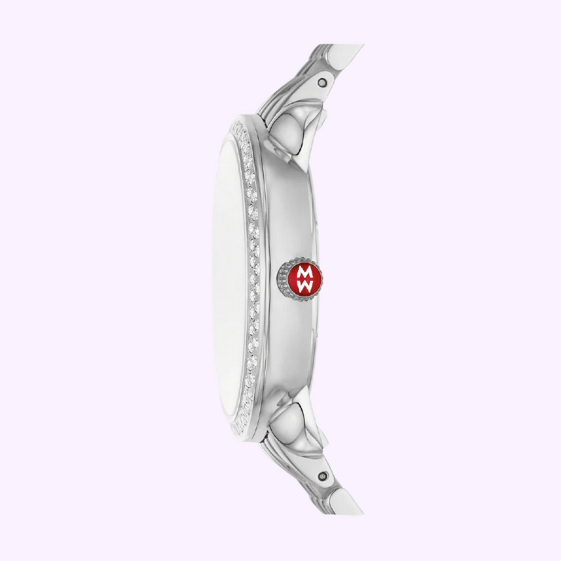 Michele MWW21B000162 Serein Mid Stainless Steel Diamond Watch