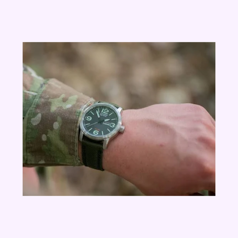Citizen Watches BM8570-09E Citizen Military Watch Commemorative Box Set upc 013205150777