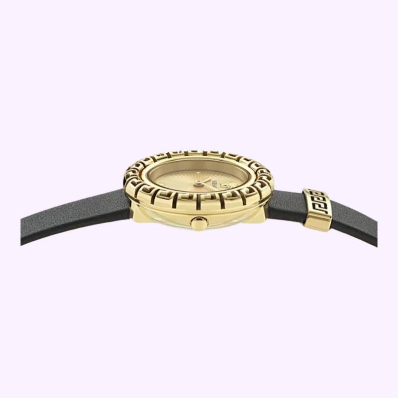Relógios Versace VE8C00224 La Greca Couro Relógio upc 196629819885