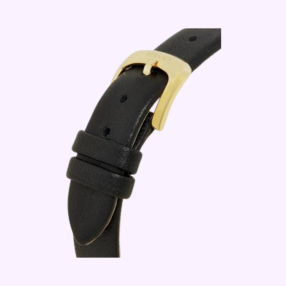 Versace ブラックキャップ ゴールドバックル Versace ブラックキャップ ゴールドバックル