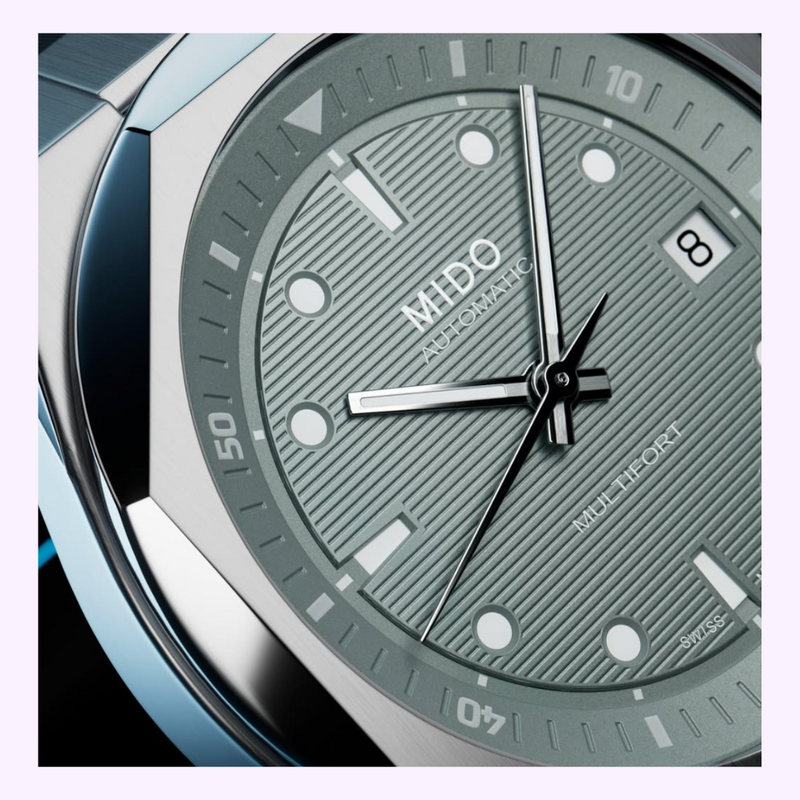 Mido Watches Multifort 8 Two Crowns M0475071108100 Upc: 7612330150947