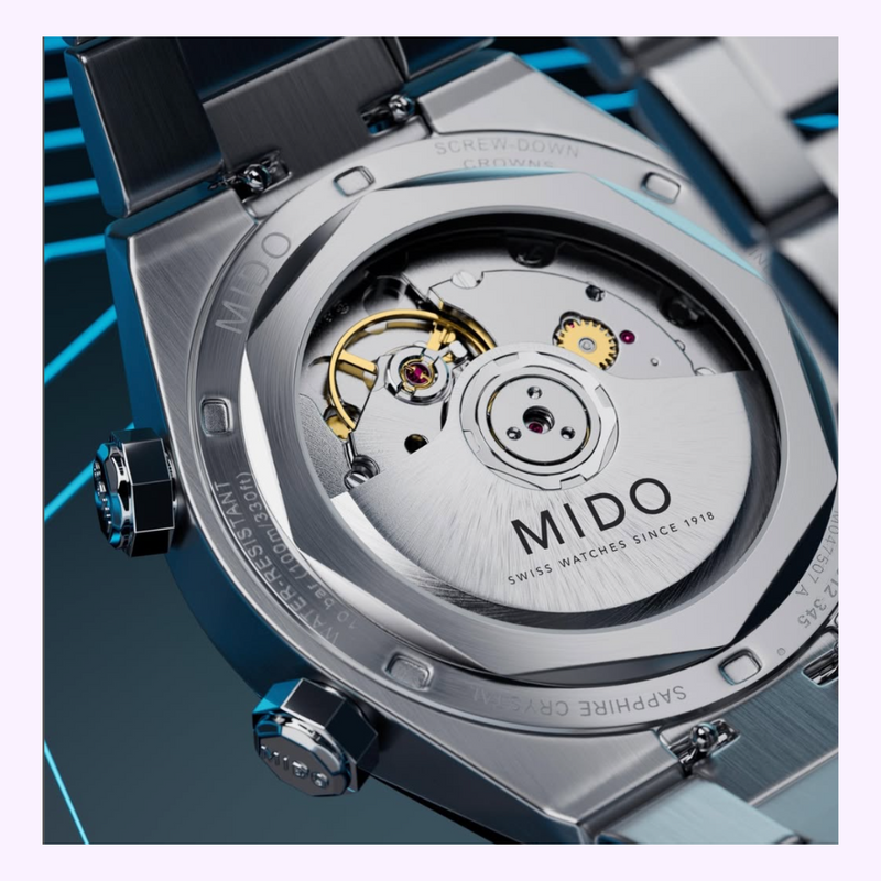 Mido Watches Multifort 8 Two Crowns M0475071108100 Upc: 7612330150947