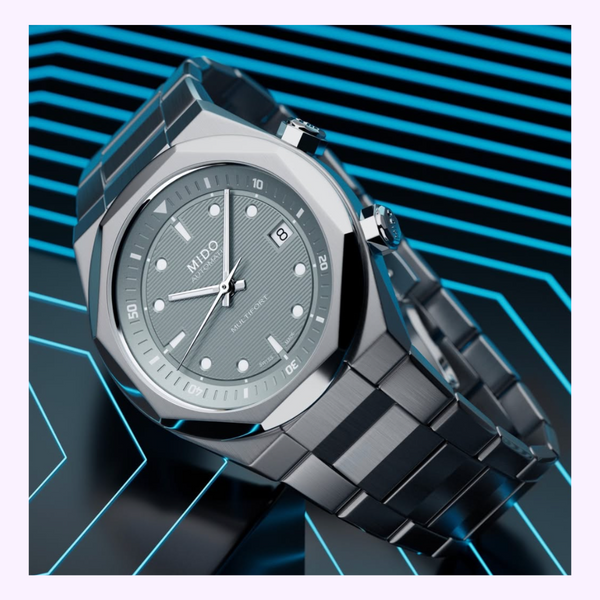 Mido Watches Multifort 8 Two Crowns M0475071108100 Upc: 7612330150947