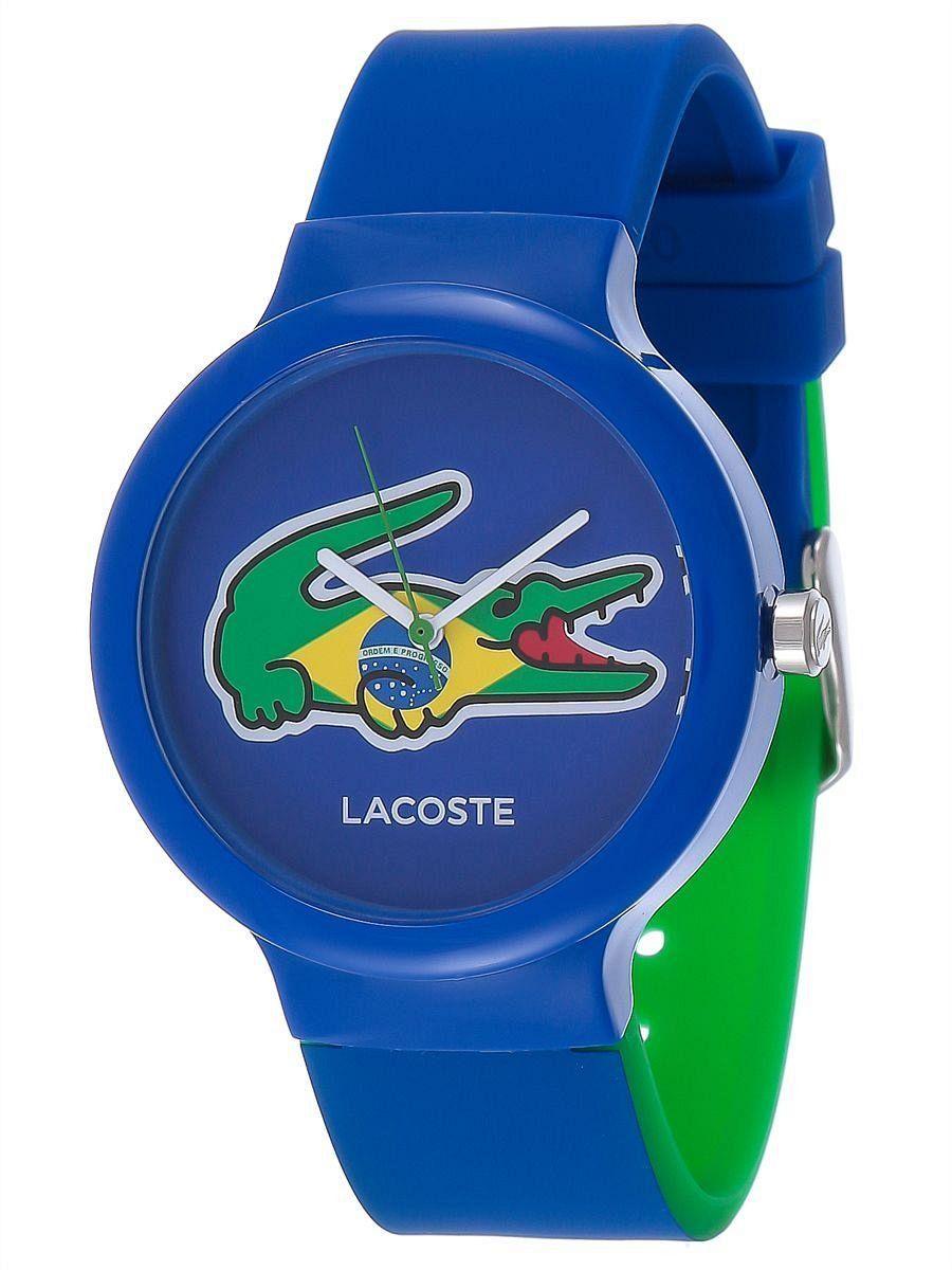 Lacoste Brand New Watch Unisex Goa Multi-Color Croc Print Silicone Strap 40mm Lacoste | Accessories | Lacoste Brand New Watch Unisex Goa  main image 2