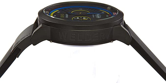 Welder K31-2601 by U-Boat K31 Chronograph Black Rubber Strap Calendar Men Watches Lexor Miami