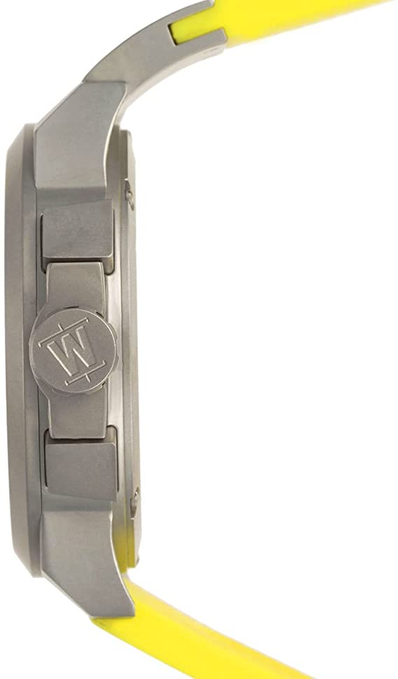 Welder Gents White Dial Yellow Rubber Strap K22-902 Unisex Watches Lexor Miami