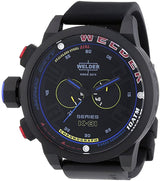 Welder K31-2601 by U-Boat K31 Chronograph Black Rubber Strap Calendar Men Watches Lexor Miami