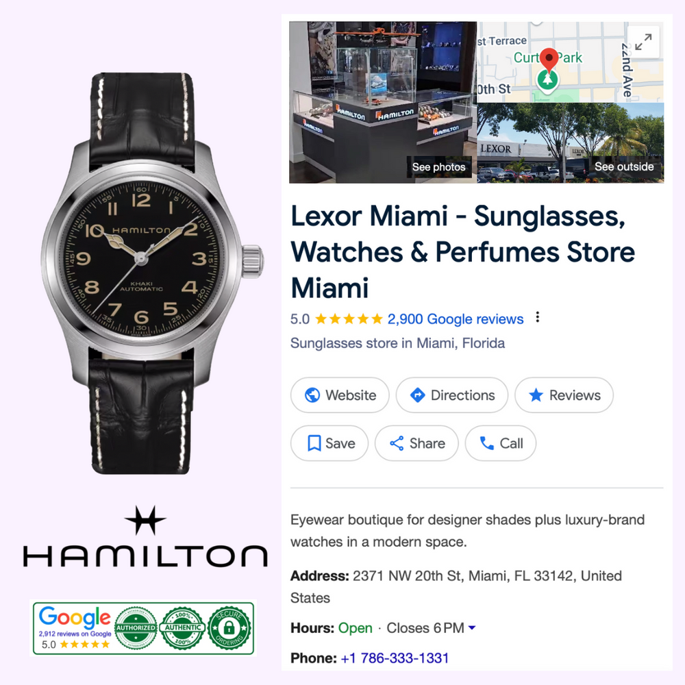 Hamilton Khaki Field Murph Auto 42 mm Men Watch H70605731 – Lexor