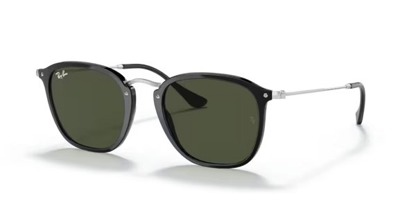 Ray-Ban 0RB2448N 901 51 BLACK W/ G-15 GREEN Unisex Sunglasses
