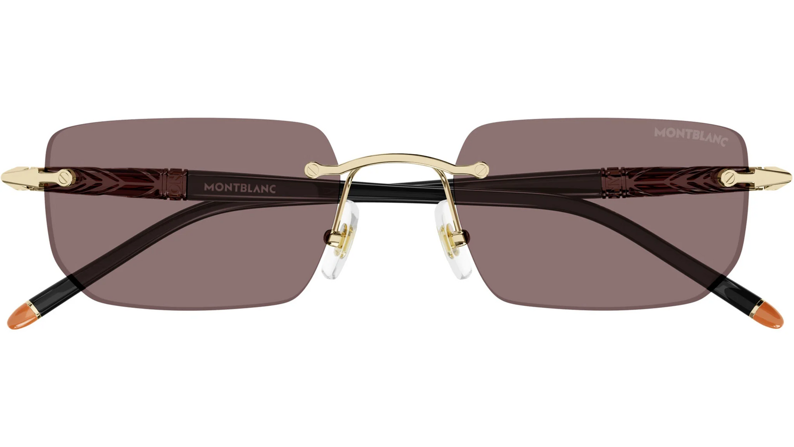 Montblanc Sunglass MB0348S-003 54 MAN METAL upc 889652478432 