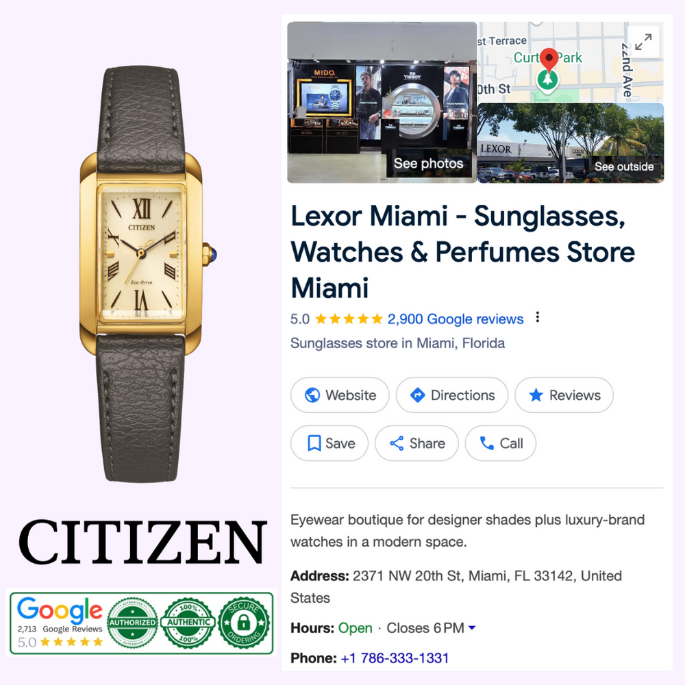 Citizen Watches EW5622-09P L Bianca UPC : 013205169564 – Lexor Miami