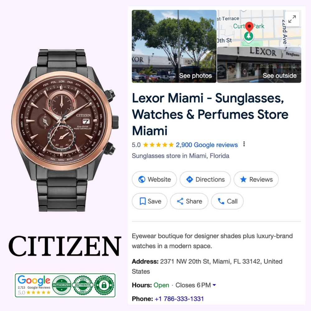 Citizen Watches AT8267-51X Sport Luxury – Lexor Miami