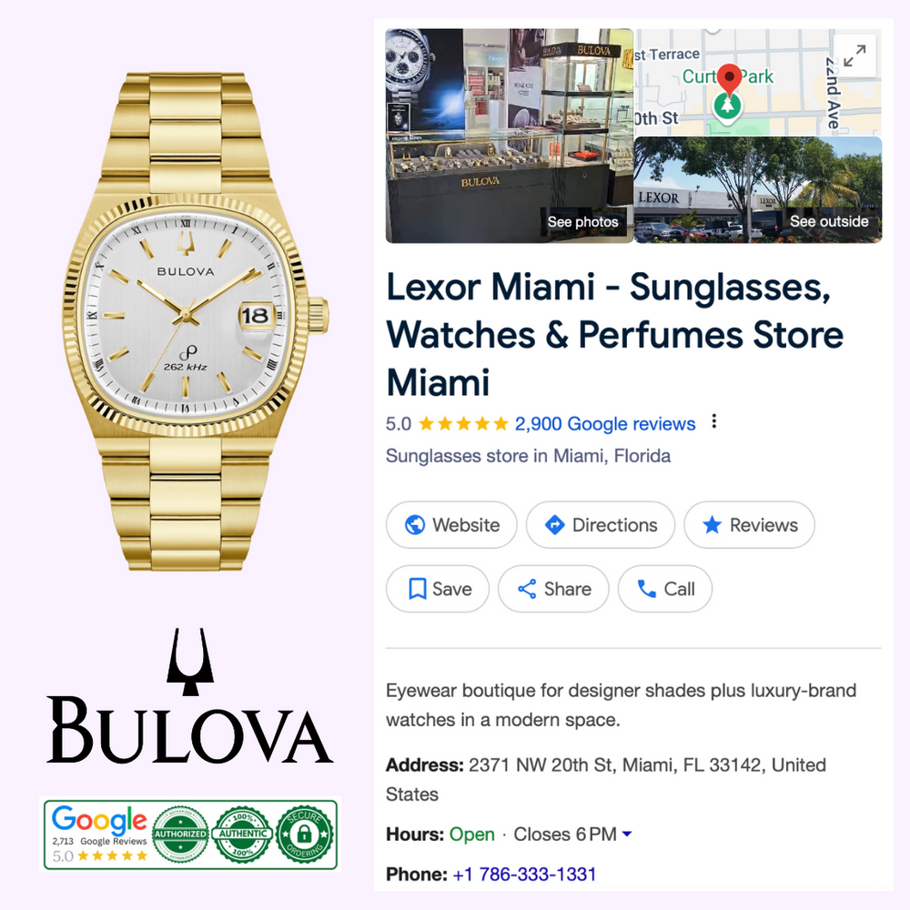 Relojes Bulova 97B223 Super Seville para hombre upc 042429599796