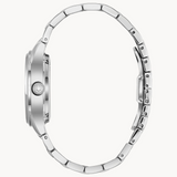 Bulova 96P181 Sutton Automatic Silver Stainless Steel Strap Women Watches