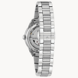 Bulova 96P181 Sutton Automatic Silver Stainless Steel Strap Women Watches
