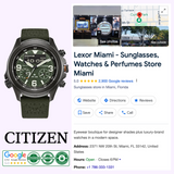 Citizen Watches JV1005-02W Promaster Land U822 upc 013205166327
