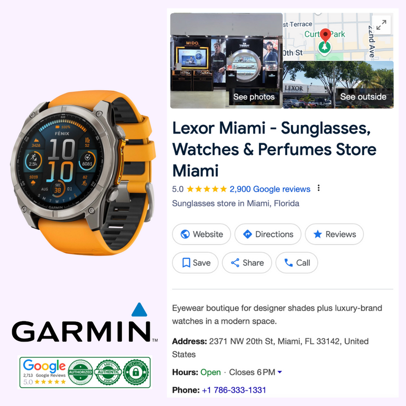 Garmin Watches fēnix® 8 – 51 mm, AMOLED 010-02905-10 UPC 753759338169