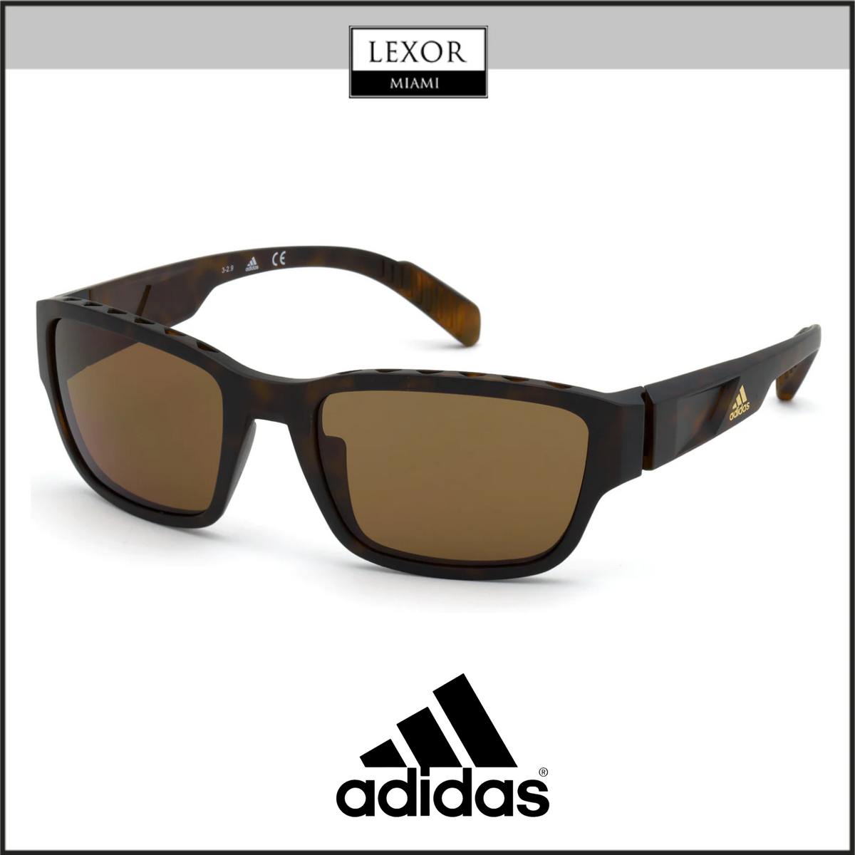 adidas SP Sunglasses ブラック　二月上旬に発送‼️ラスト商品‼️ ADIDASSP0008-